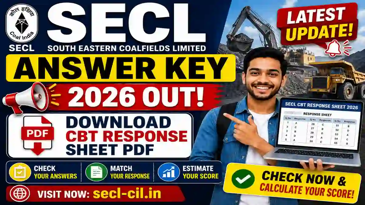 SECL Answer Key 2026
