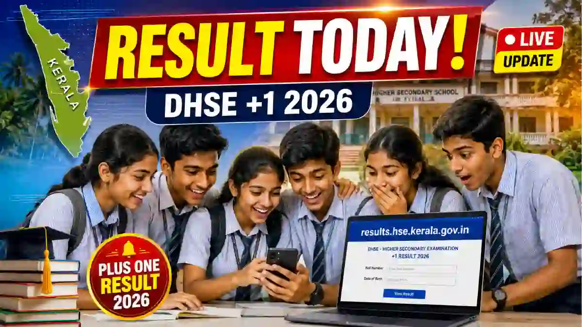Kerala Plus One Result 2026