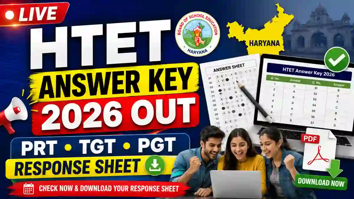 HTET Answer Key 2026