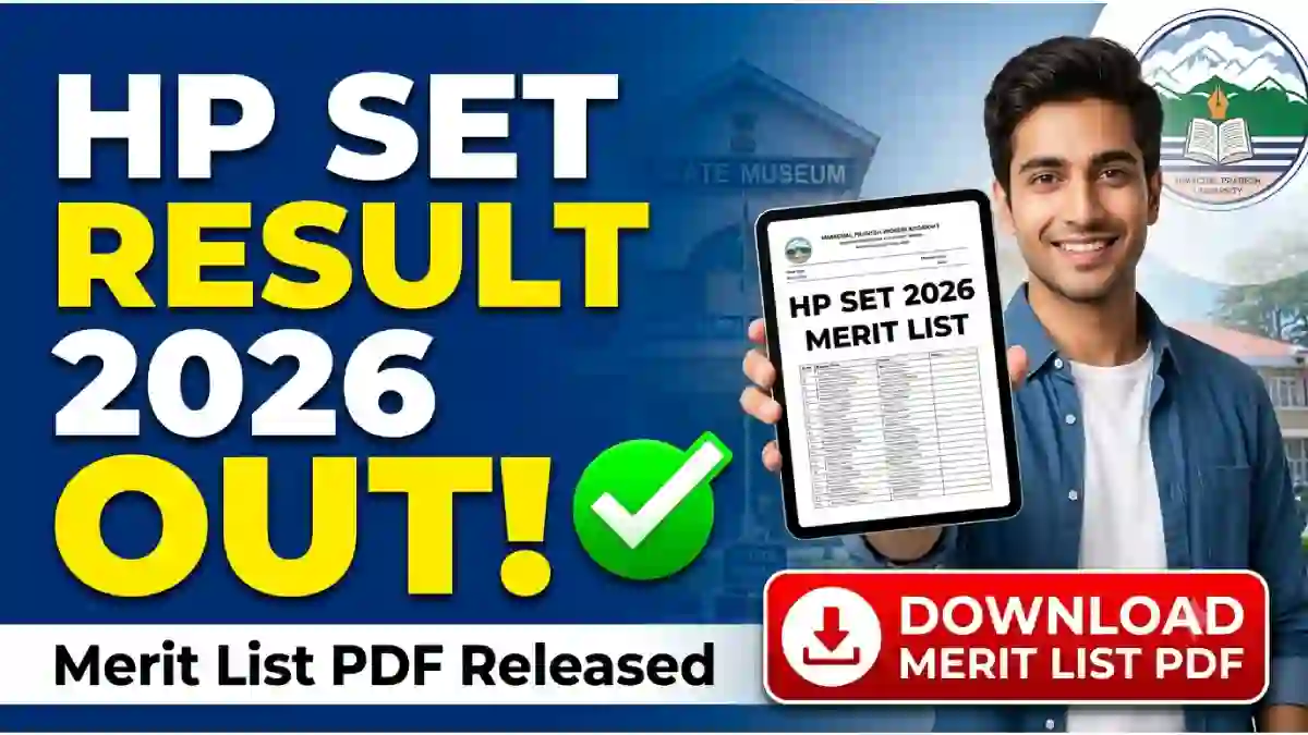 HP SET Result 2026