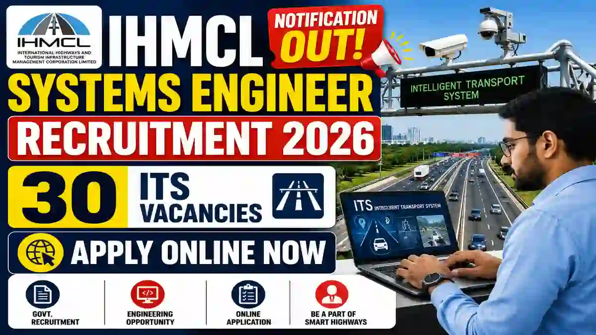 IHMCL Systems Engineer Recruitment 2026