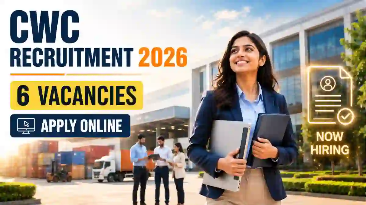 CWC Young Professional Recruitment 2026