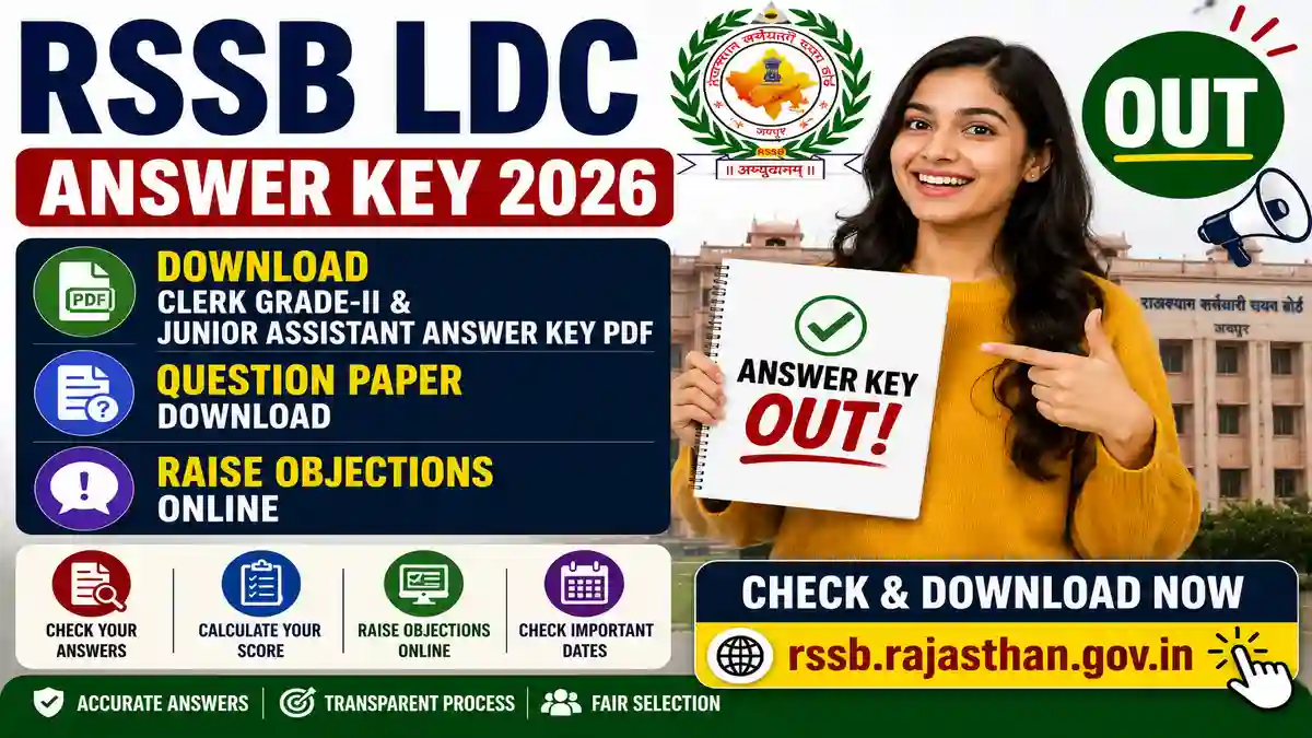 RSSB LDC Answer Key 2026