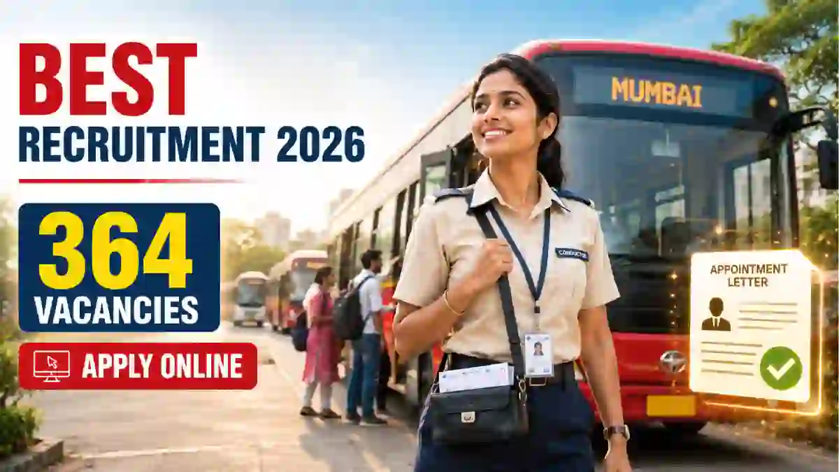 BEST Mumbai Bus Vahak Recruitment 2026