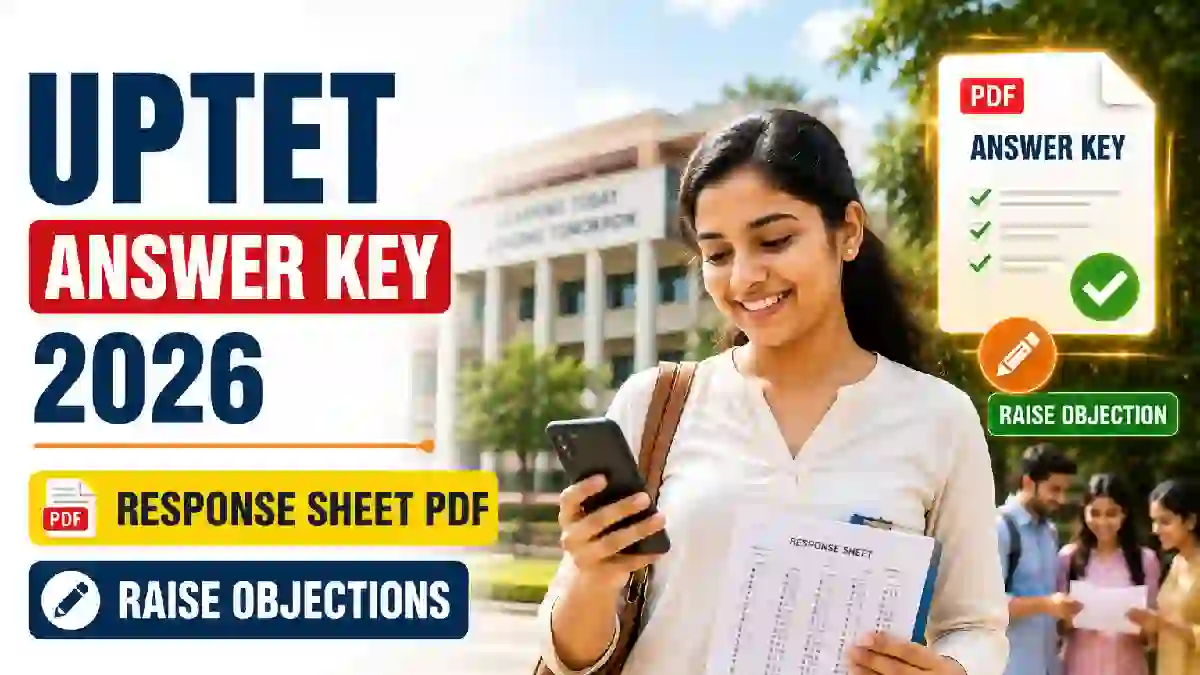 UPTET Answer Key 2026 Out