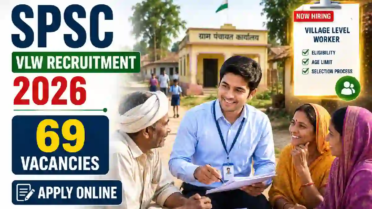 SPSC Village Level Worker Recruitment 2026