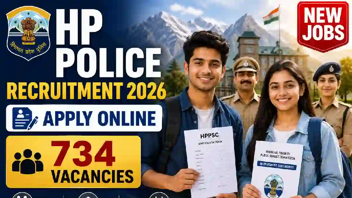 HPPSC Police Constable Recruitment 2026