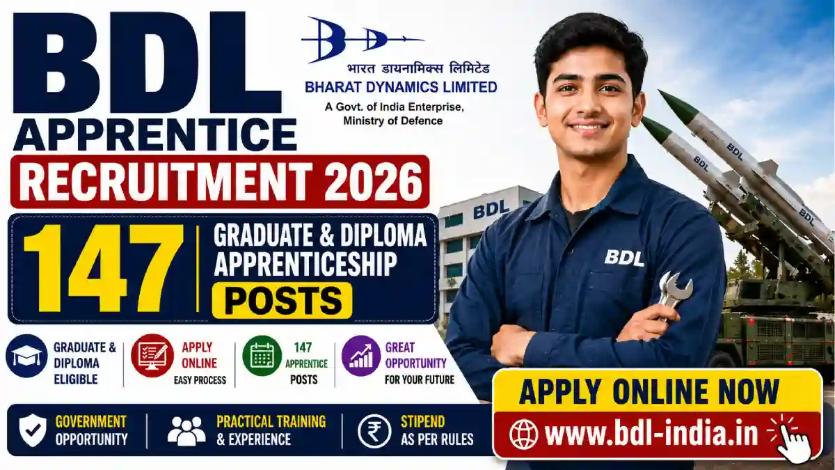 BDL Apprentice Recruitment 2026